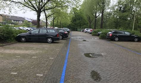 Parkeerontheffing blauwe zone .